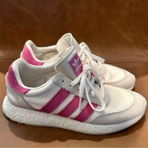 Adidas I-5923 Off White Shock Pink Shoes